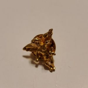 Pin, Tie Pin, Angel, goldtone finish